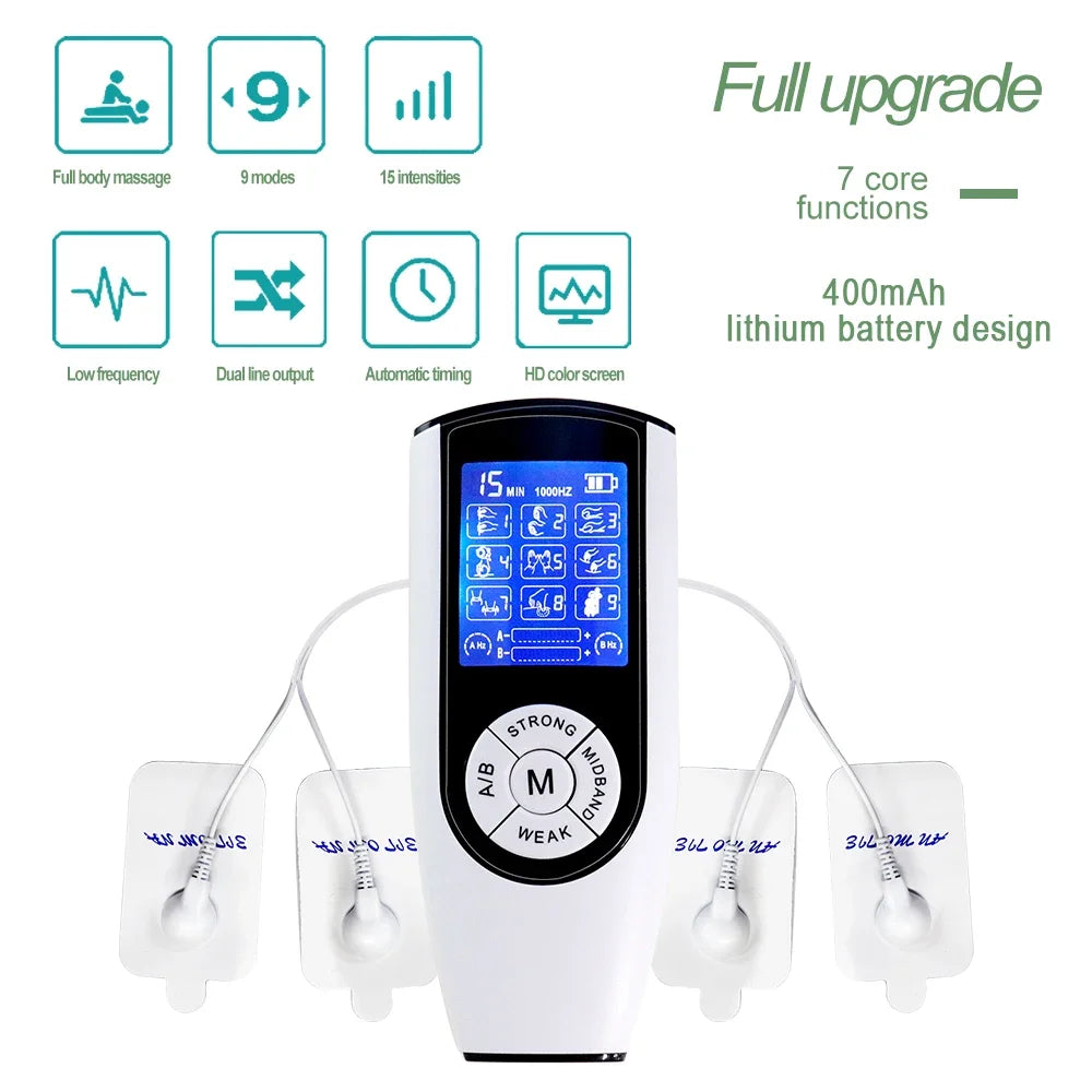 TENS Massager EMS Muscle Stimulator for Pain Relief Whole Body Massage