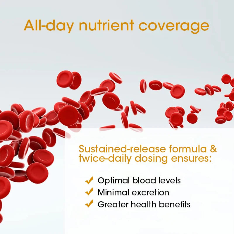 Vitamin B Complex Capsules with Resveratrol, 66 Count
