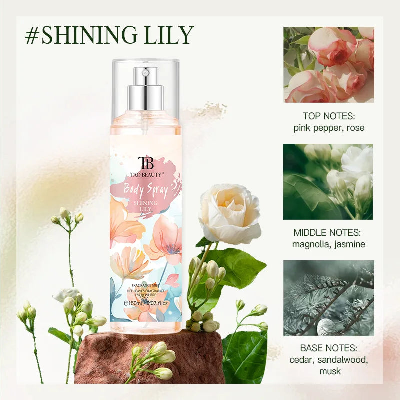 Floral Fruity Body Spray - Long-Lasting Fragrance - Alcohol-Free 200ml