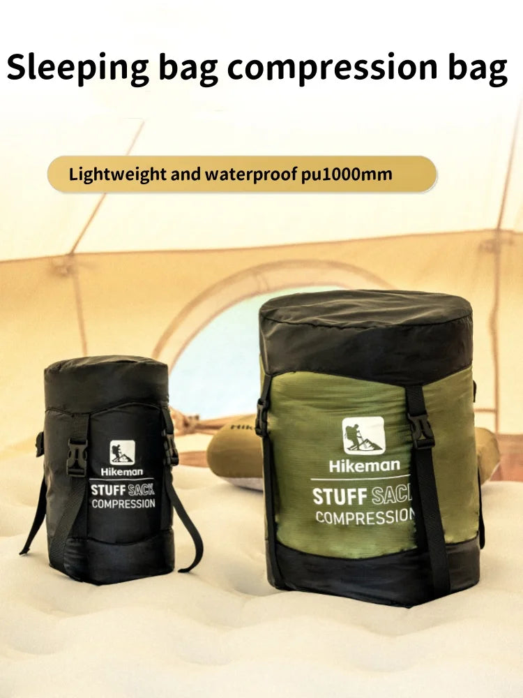 Outdoor Sleeping Bag Compression Sack - Large Capacity Portable Storage