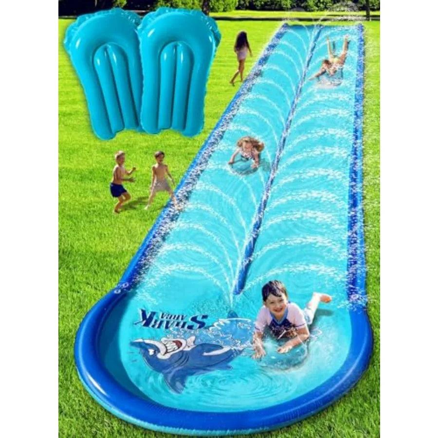 Extra-Large Backyard Slip and Water Slide for Kids and Adults