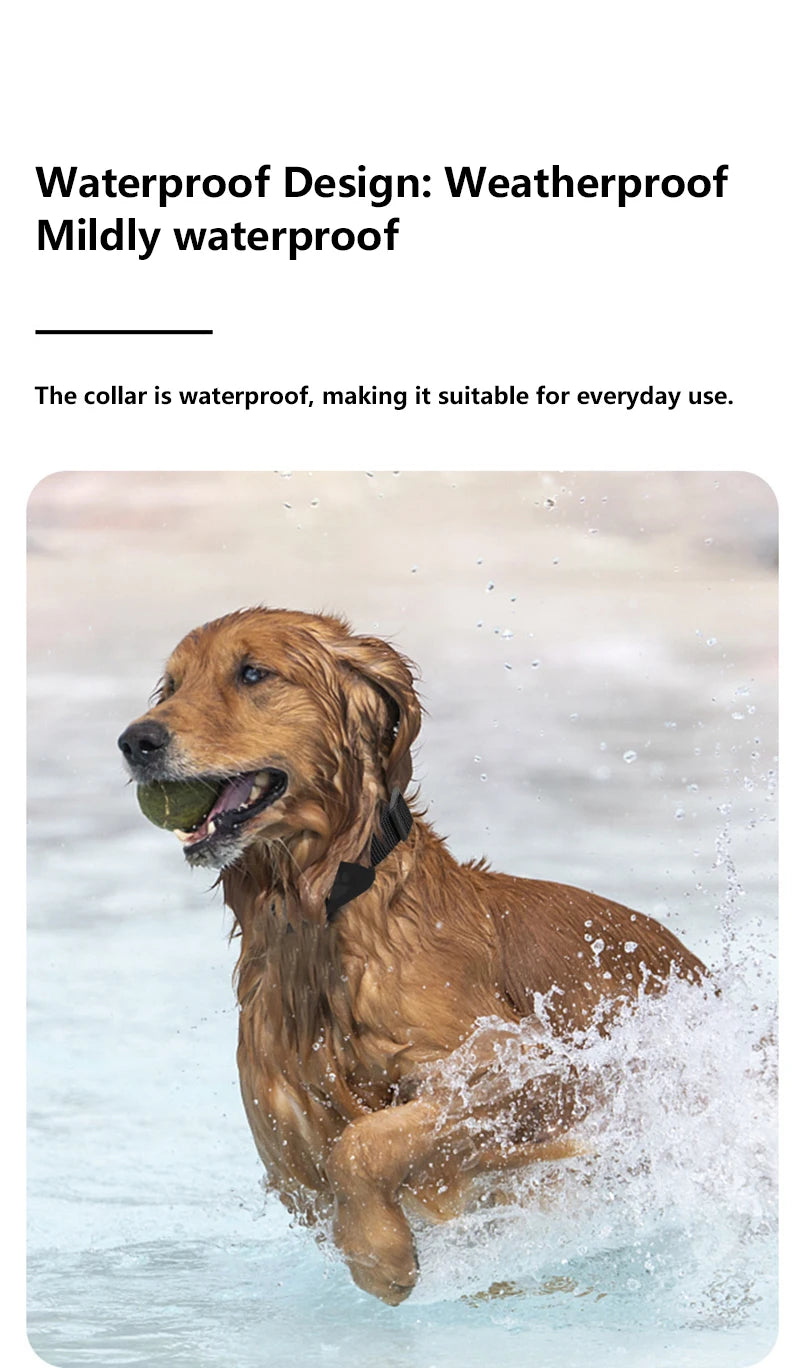 Pet GPS Tracker Collar for Cats & Dogs - Waterproof Real-Time Locator