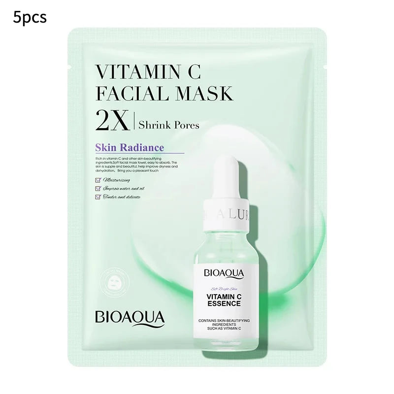 Centella Collagen Face Mask 20pcs Hydrating Skin Care Sheet Masks