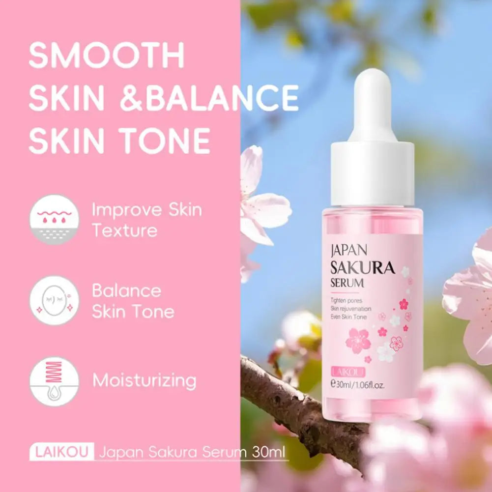 Sakura Face Fluid Essence Serum - Moisturizing Hyaluronic Acid 30ml