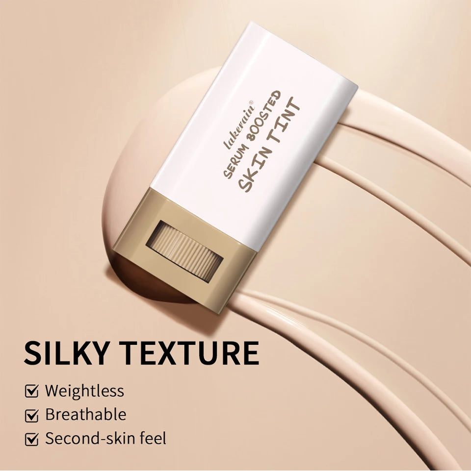 Skin Tint Balm Foundation Stick, Medium Coverage, Portable Makeup
