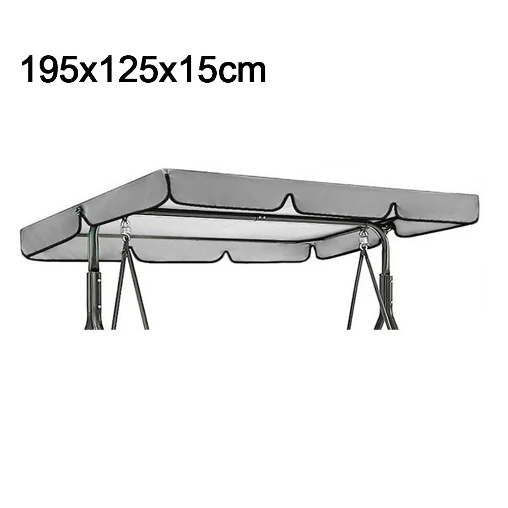 Garden Swing Canopy Replacement Waterproof Cover for Patio Swing