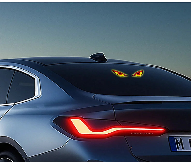 Solar Powered Neon Light LED Car Ambient Lamp USB Rechargeable Cool Effect