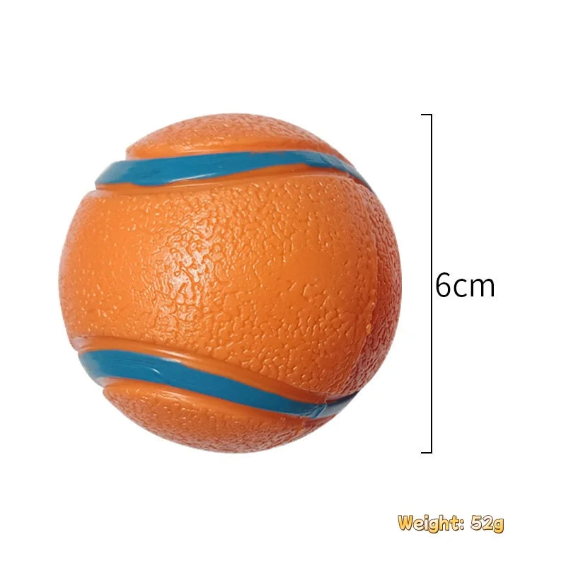 Tough Dog Toy Ball Chew Proof Elastic Fetch Ball for All Dog Sizes