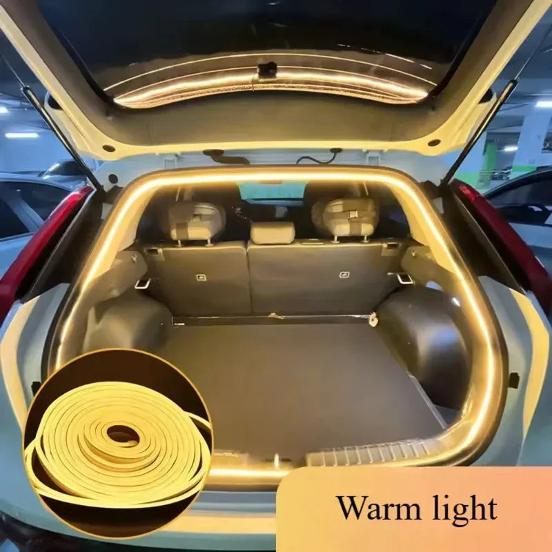 RGB LED Trunk Light | Open-Triggered, Dynamic Flow, Easy Install