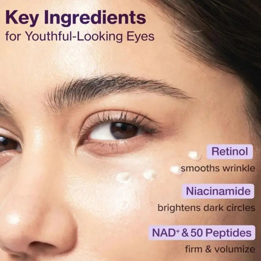 NAD+ Eye Cream Liquid Ultrasonic Essence 30ml Deep Nourishment for Eyes