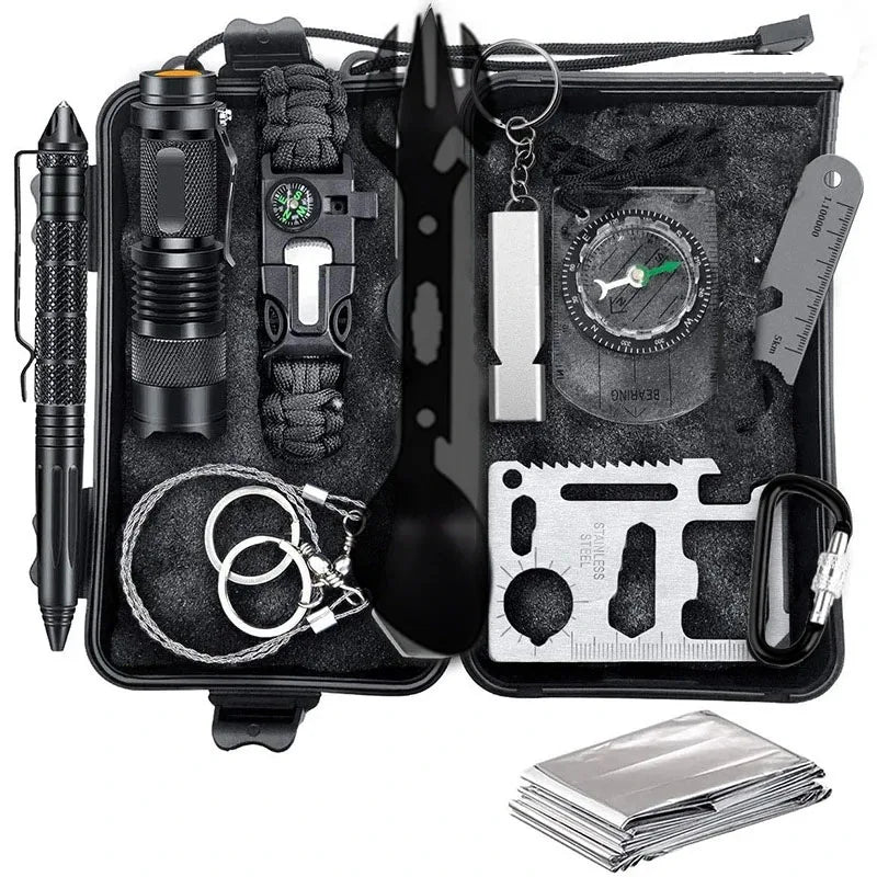 Professional First Aid Kit for Car, Camping & Hiking - Emergency Gear