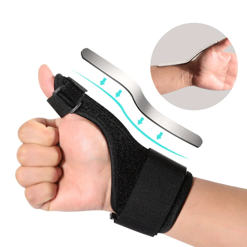 Universal Wrist Thumb Support Brace with Steel Splint for Carpal Tunnel