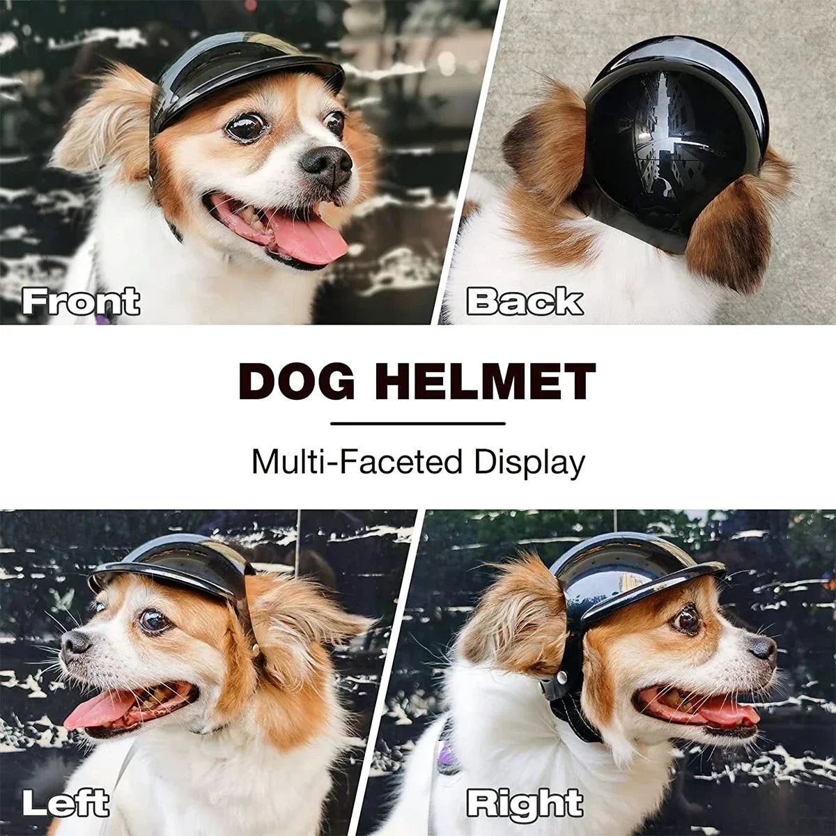 Pet Helmet Dog Cat Bicycle Motorcycle Safety Hat for Travel Protection