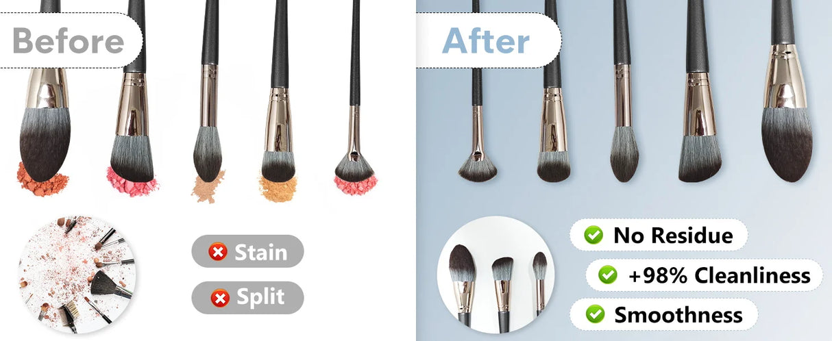 3-in-1 Electric Makeup Brush Cleaner & Dryer Tool for Beauty Accessories