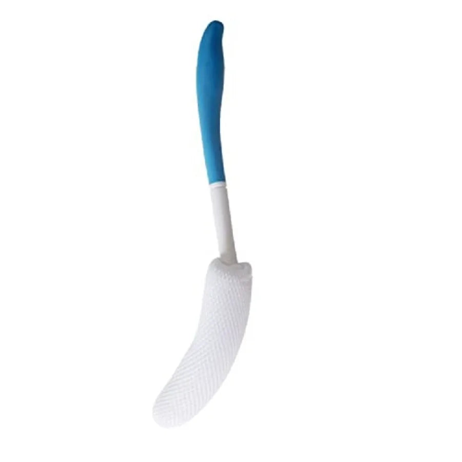 Body Back Bath Brush with Long Handle & Mesh Bag - Exfoliating Shower Tool