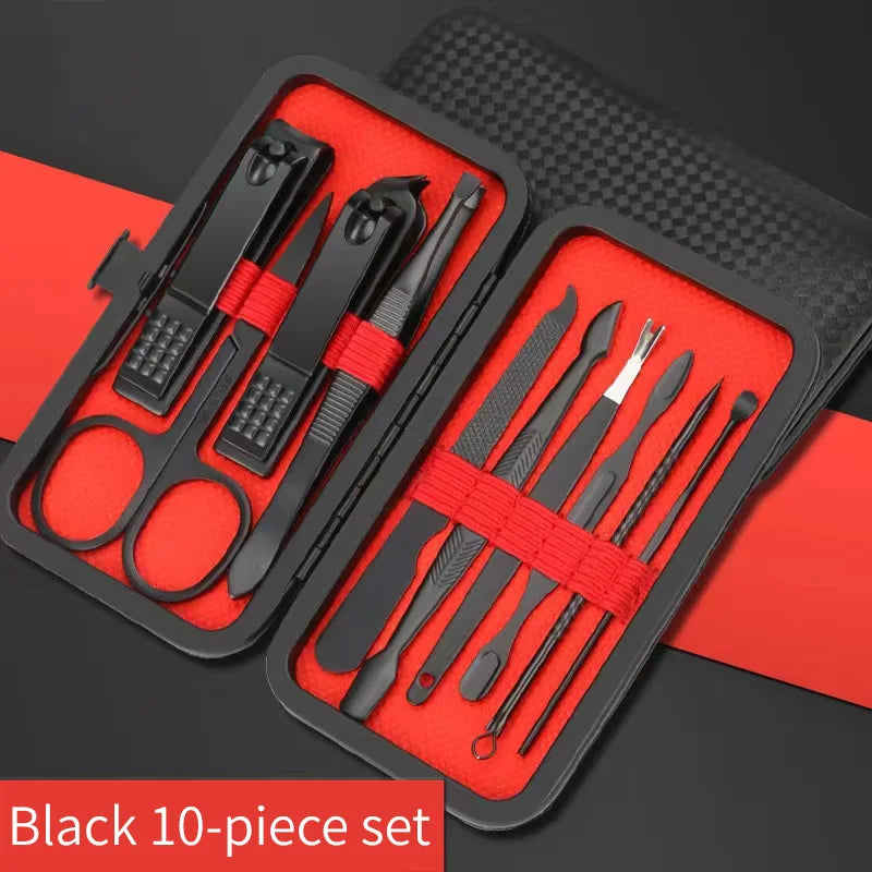 Nail Clipper Set - 5 Beauty Tools for Manicure & Pedicure Care