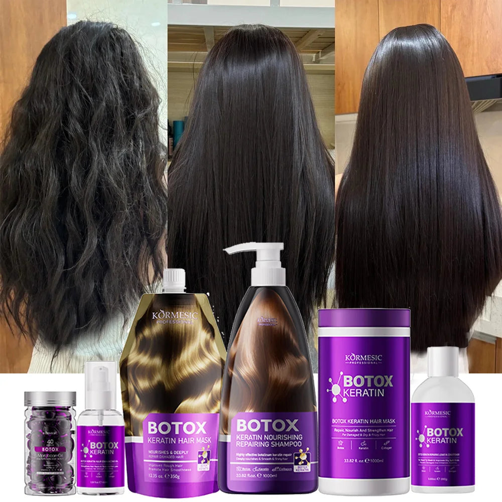 Keratin Hair Mask 5 Seconds Repair for Damaged Frizzy Hair Care
