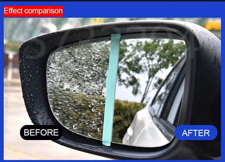 Car Glass Anti-Rain Spray Repellent Nano Coating Waterproof Agent 34ml