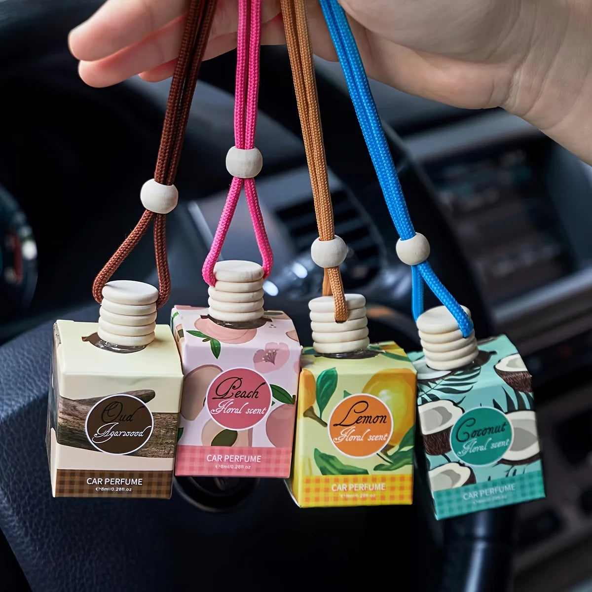 Car Air Freshener, Long Lasting Fragrance, Aromatherapy for Home & Car