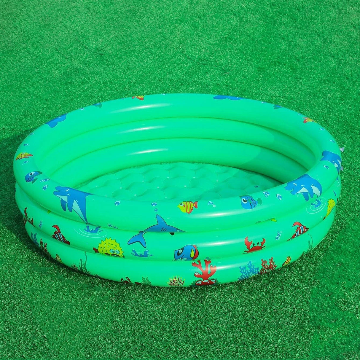 Kids Inflatable Swimming Pool Portable Foldable Water Play Bath Pool
