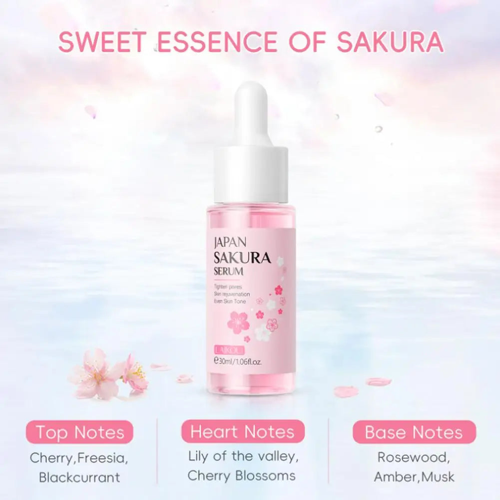 Sakura Face Fluid Essence Serum - Moisturizing Hyaluronic Acid 30ml
