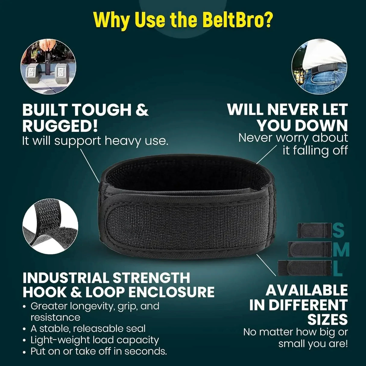 Buckle-Free Elastic Belts for Men - 2pc Comfortable Stylish Waist Belts