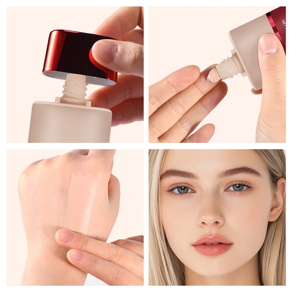 Matte BB Cream Foundation with Oil Control, 5 Colors Available, 30ml