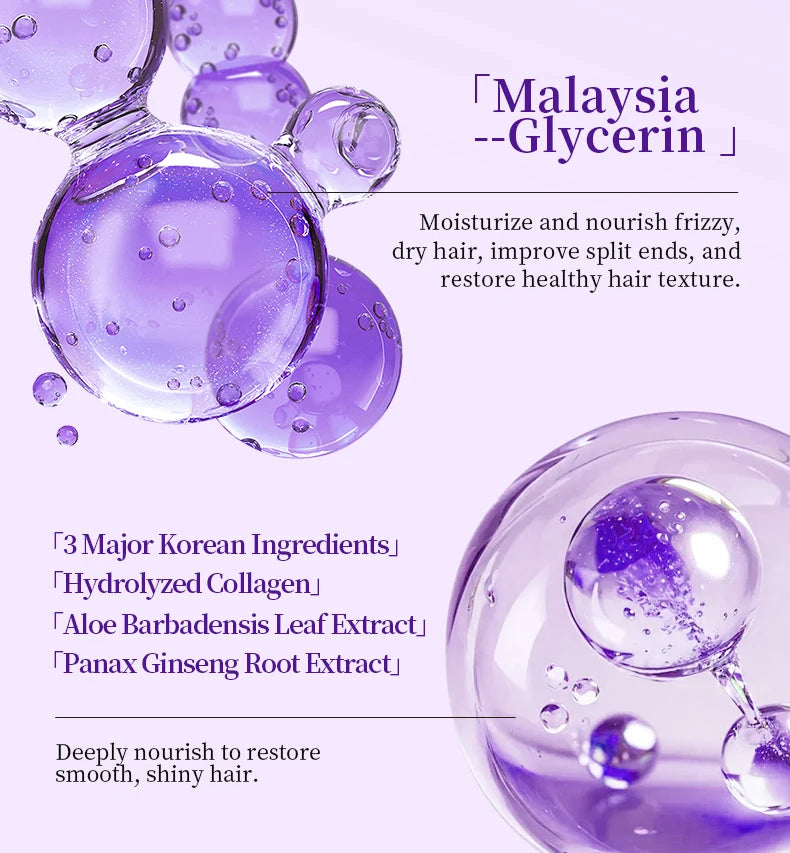 Keratin Hair Mask 5 Seconds Repair for Damaged Frizzy Hair Care