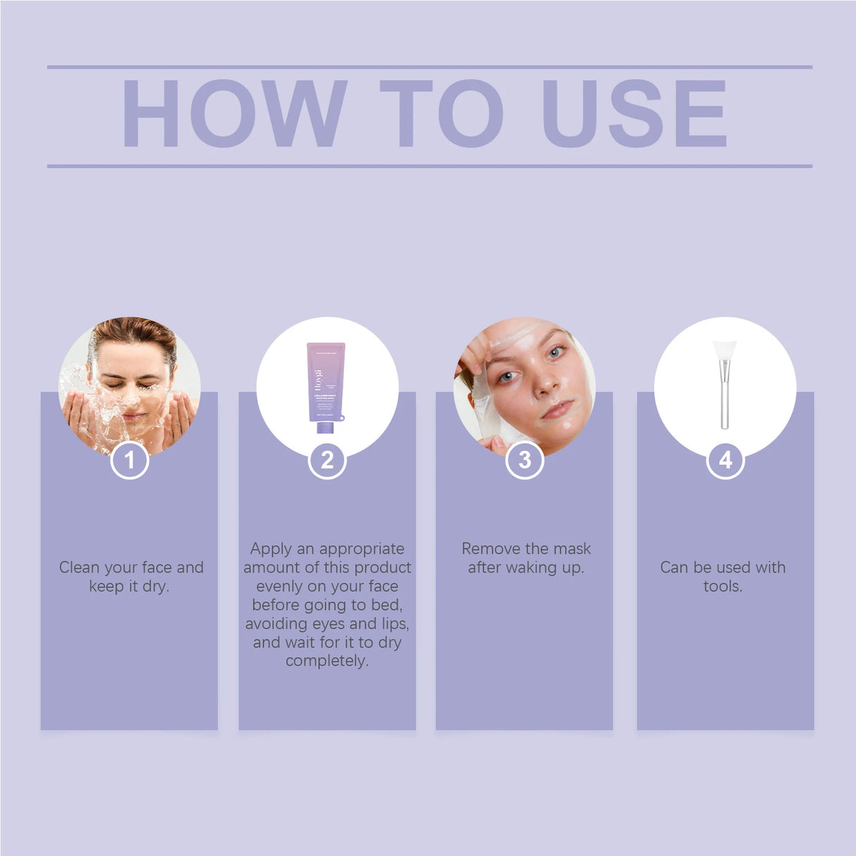 Korean Skincare Collagen Peel Off Facial Mask, 100g, Pore Cleansing