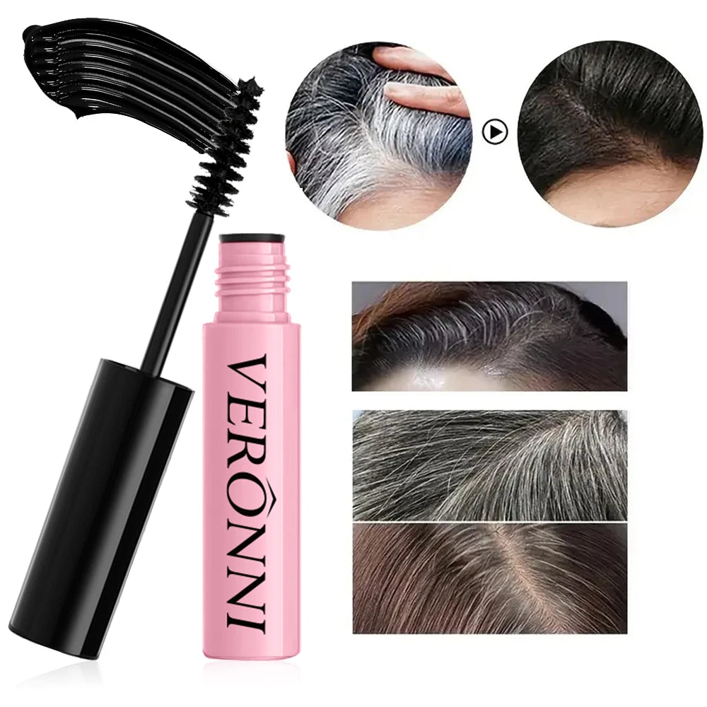 Instant Root Touch-Up Color Stick - Portable Hair Dye Pen for Quick Coverage