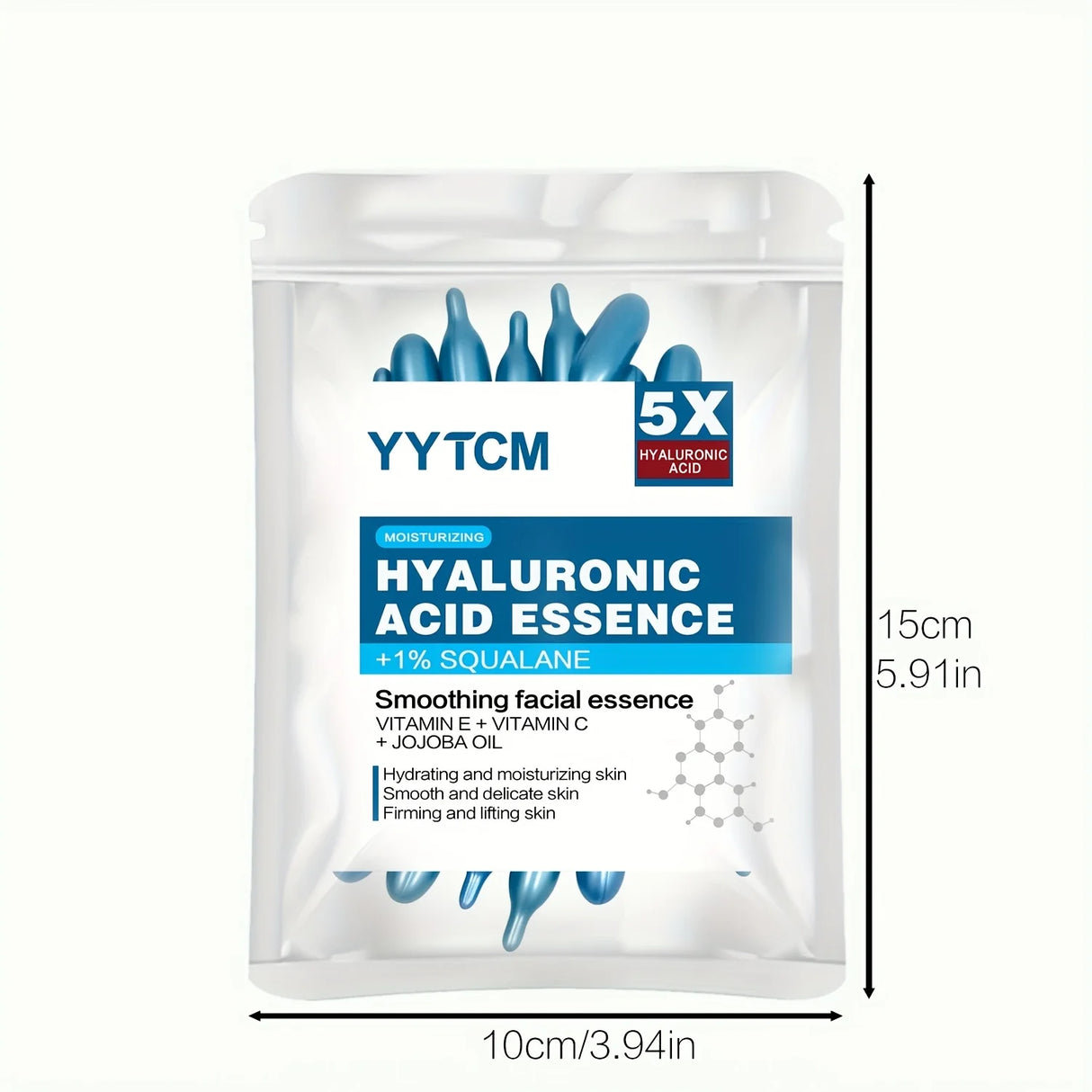 Hyaluronic Acid Moisturizing Capsules 30 Count - Brightening Essence