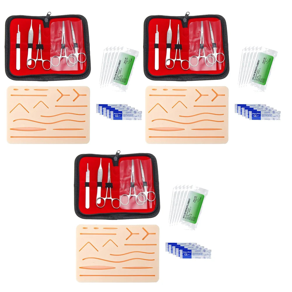 Suture Practice Kit for Medical Students - 1-4 Set Surgical Training Tools
