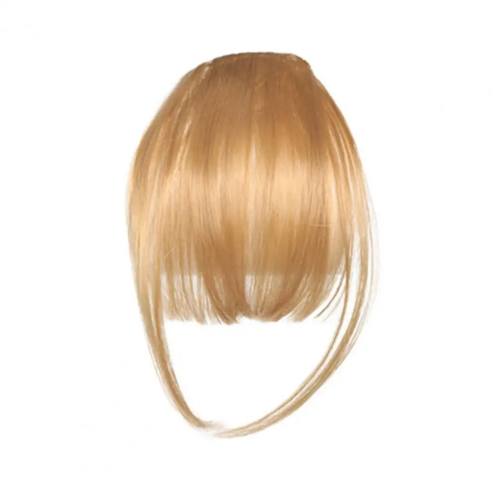 Women Clip-in Bangs Natural Wispy Hair Extensions Fringe Wig Hairpieces