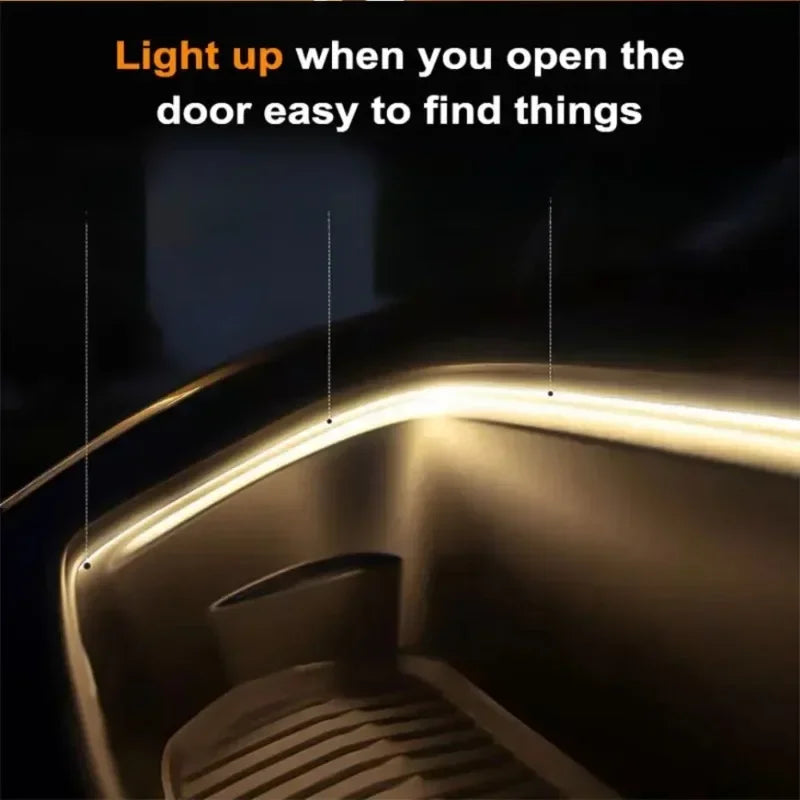 RGB LED Trunk Light | Open-Triggered, Dynamic Flow, Easy Install
