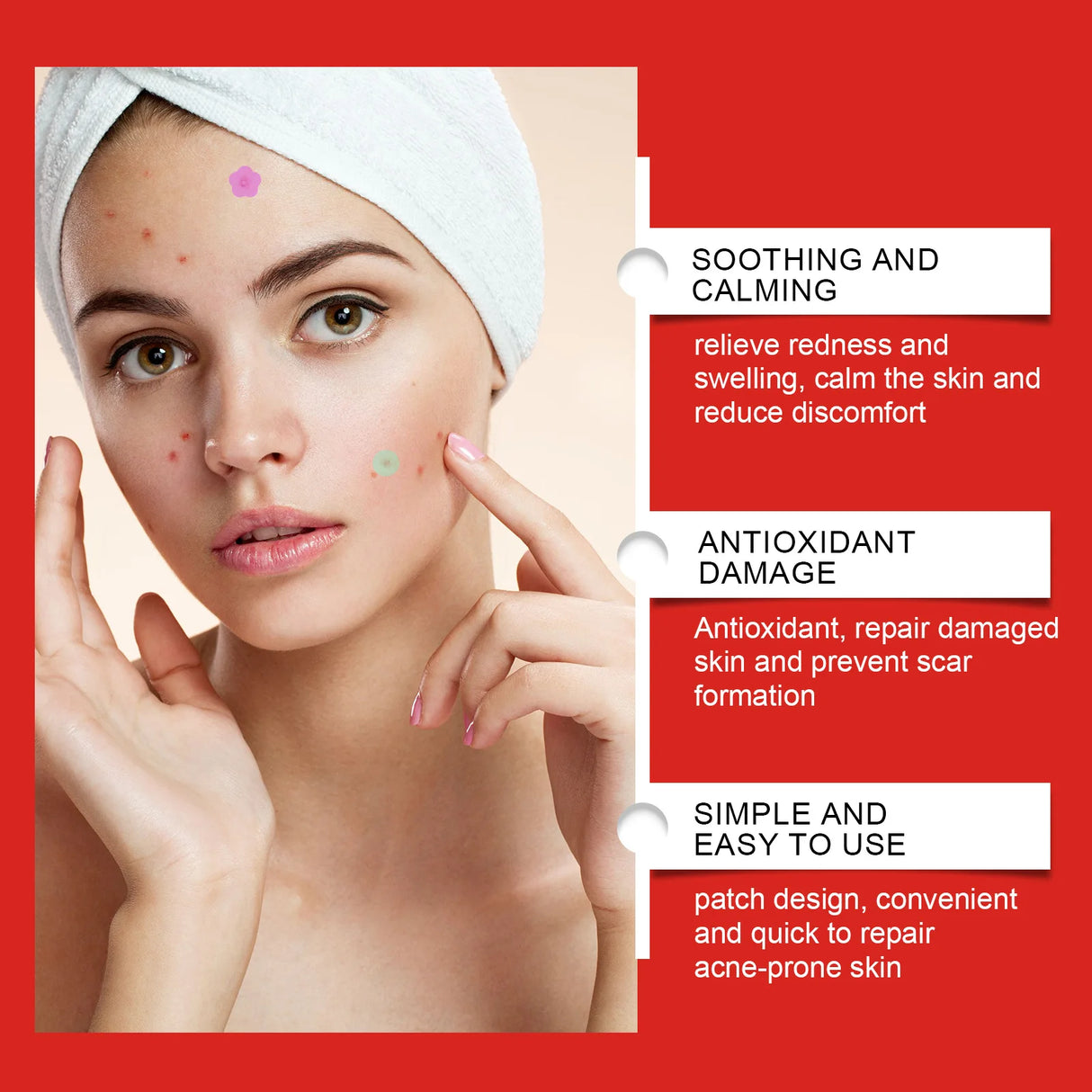 240pcs Star Acne Patches Invisible Pimple Cover Oil Control Spot Treatment