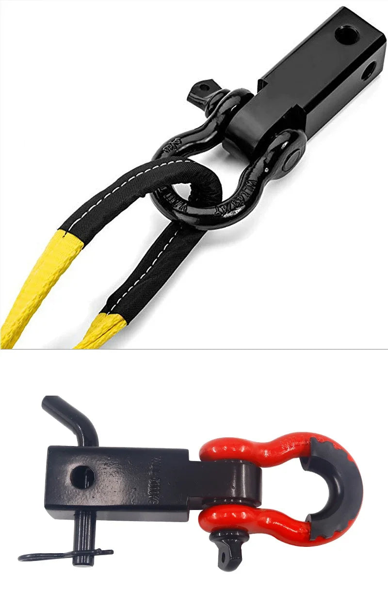Heavy Duty Tow Hitch Receiver 2" 35,000 Lbs 16 Ton Break Strength Off-Road