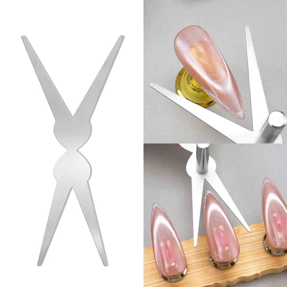 Cat Eye Nail Magnet Tool Set - 6pcs for French Tips & Gel Polish Manicure