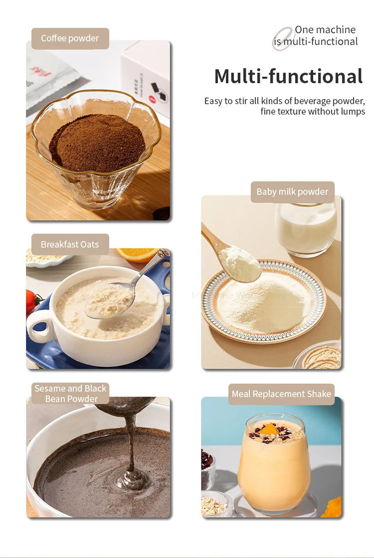 Automatic Stirring Cup Rechargeable Stainless Steel Electric Mixer 15oz
