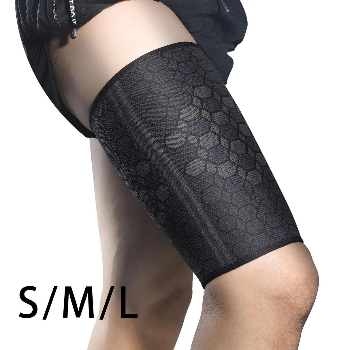 Thigh Compression Sleeve for Hamstring Support - Non-Slip Leg Sleeve