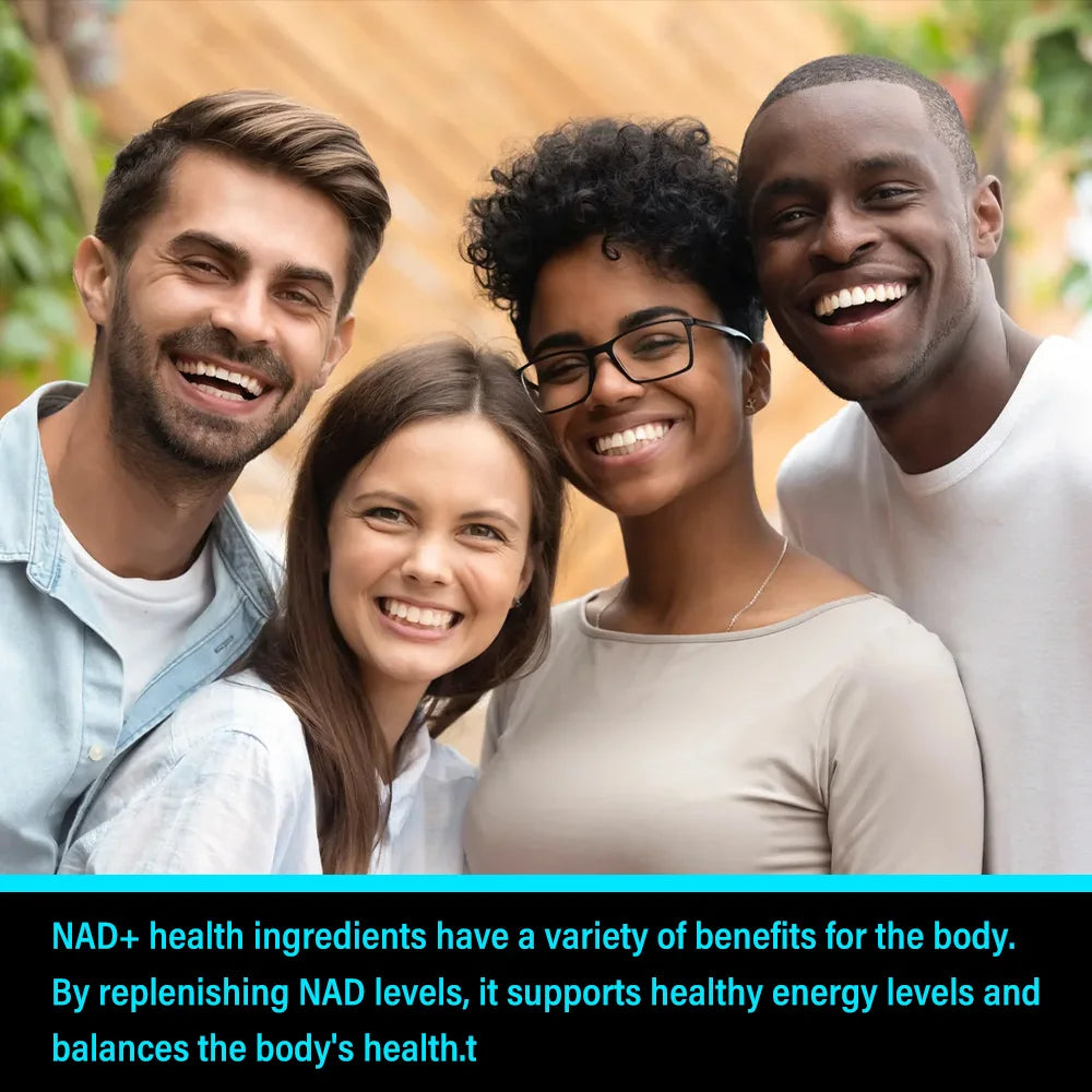 NAD+ Boost with Resveratrol 120 Capsules - Cellular Vitality & Energy Support