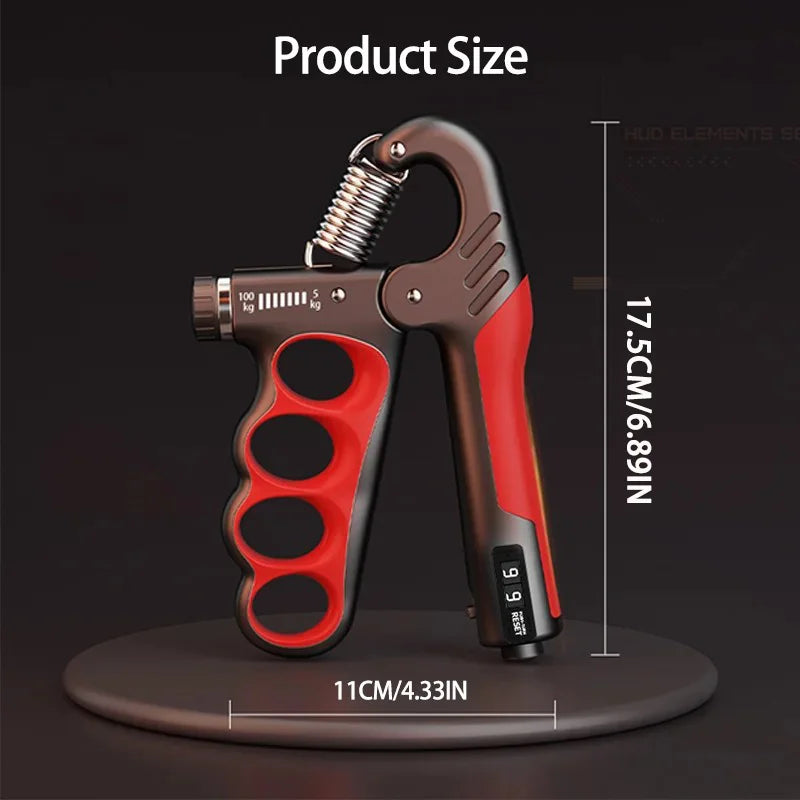 Adjustable Grip Strengthener 5-60kg for Muscle Recovery & Fitness Training