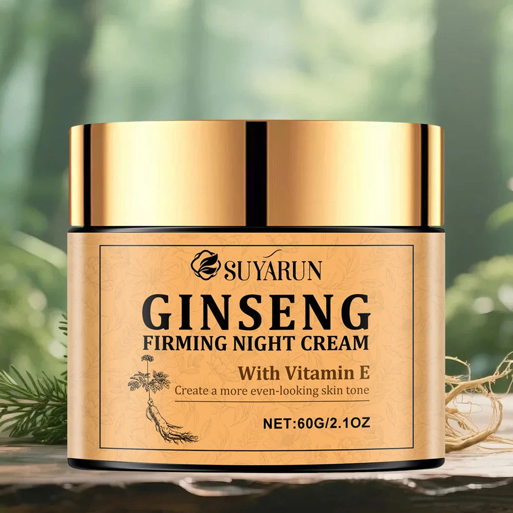 Ginseng Firming Night Cream - Moisturizing Anti-Aging Skin Care 50ml