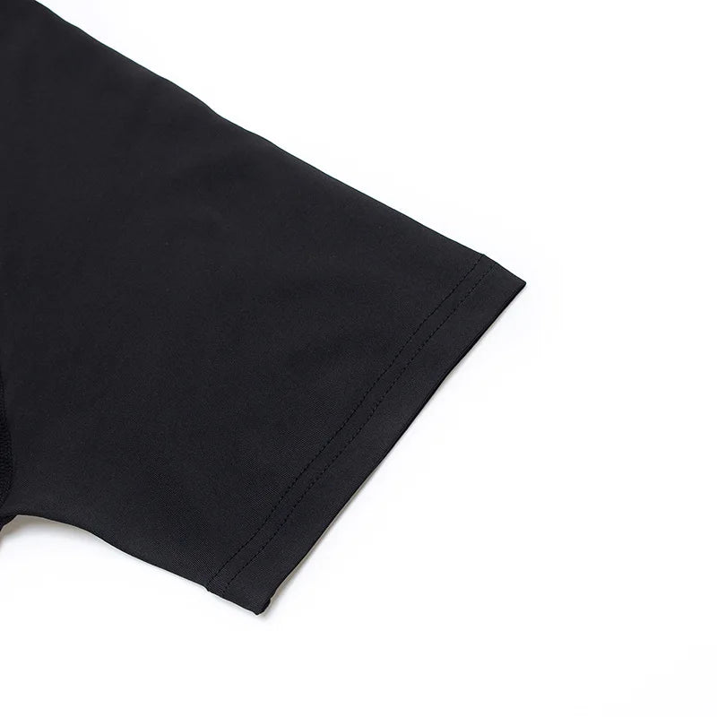 Men's Quick Dry Compression Shirt Short Sleeve Gym Workout T-Shirt