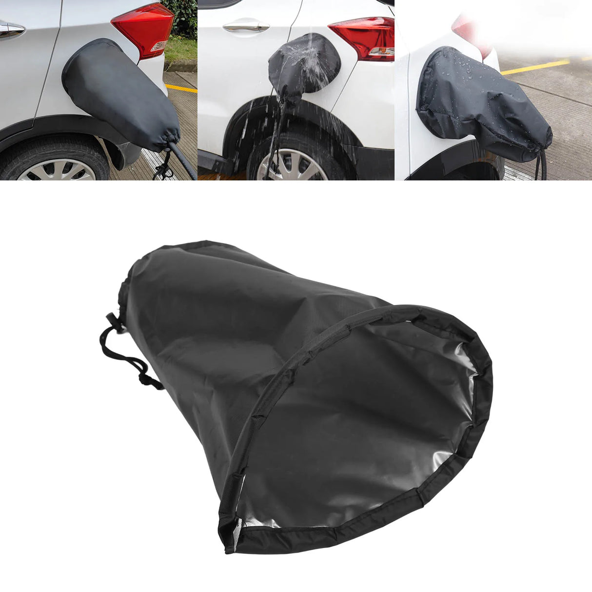 Weatherproof EV Port Cover Waterproof Magnetic Adsorption for Electric Cars