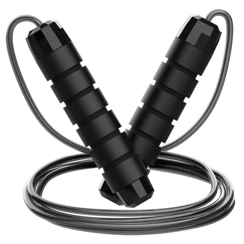 Jump Rope Adjustable Steel Wire Tangle-Free Fitness Workout Equipment