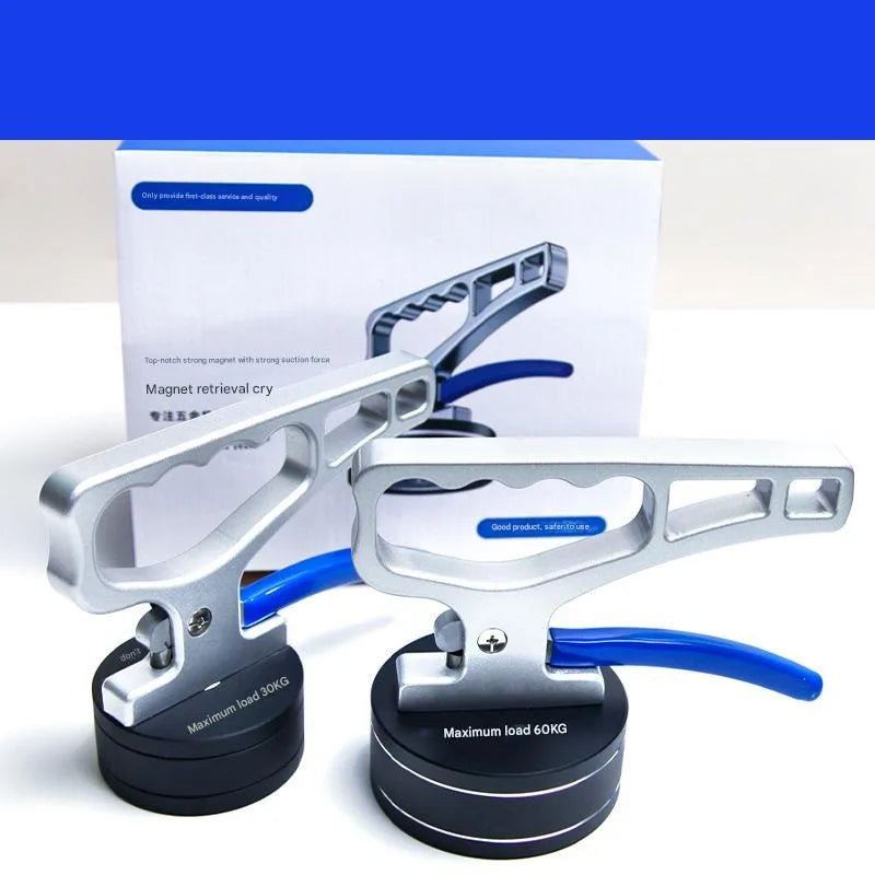 Heavy-Duty Magnetic Pickup Tool with Handle for Metal Lifting Portable Collector