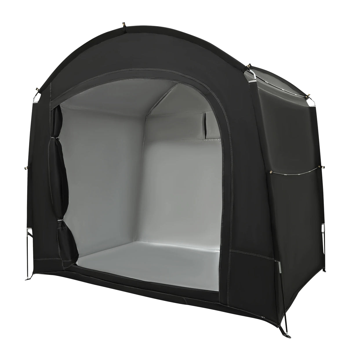Portable Waterproof Bike Storage Shed for 1-4 Bikes, 220x150x185cm