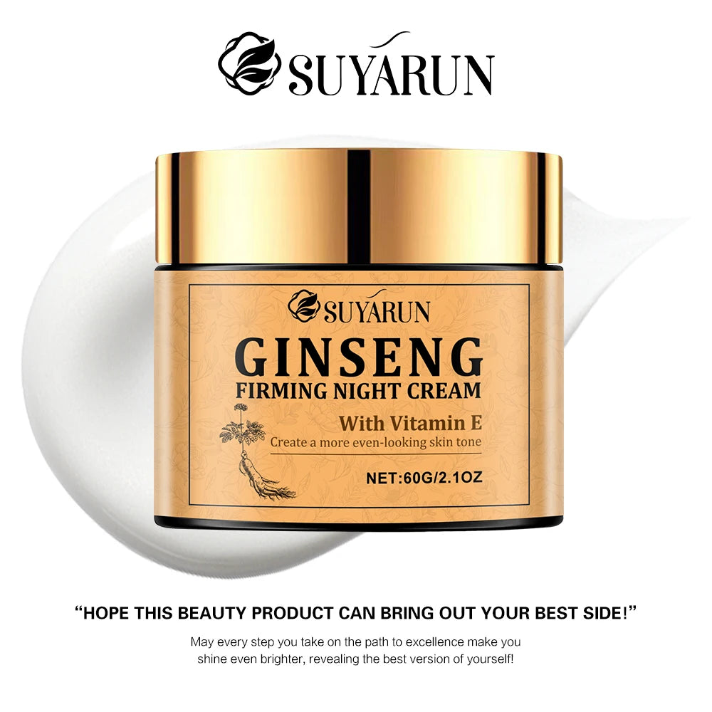 Ginseng Firming Night Cream - Moisturizing Anti-Aging Skin Care 50ml