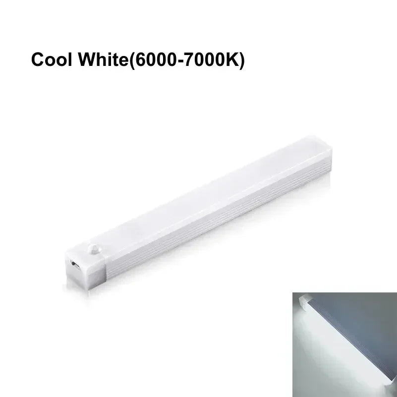LED Strip Light Motion Sensor Dimmable Rechargeable Night Lighting Bar