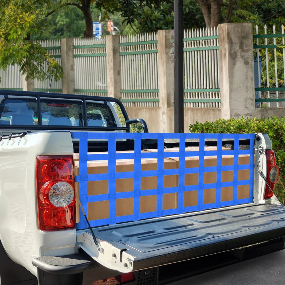 Heavy Duty Tailgate Cargo Net 60"x18" for Truck, SUV, Van, Motorcycle